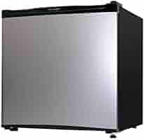Amazon.co.jp: A-stage 46L 1ドアノンフロン冷蔵庫 シルバー AS
